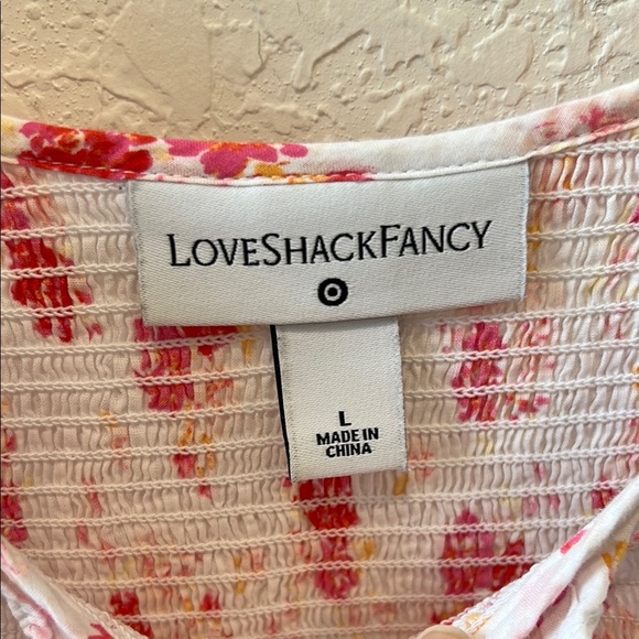 LoveShackFancy for Target Floral Ruffle Dress - Picture 4 of 12